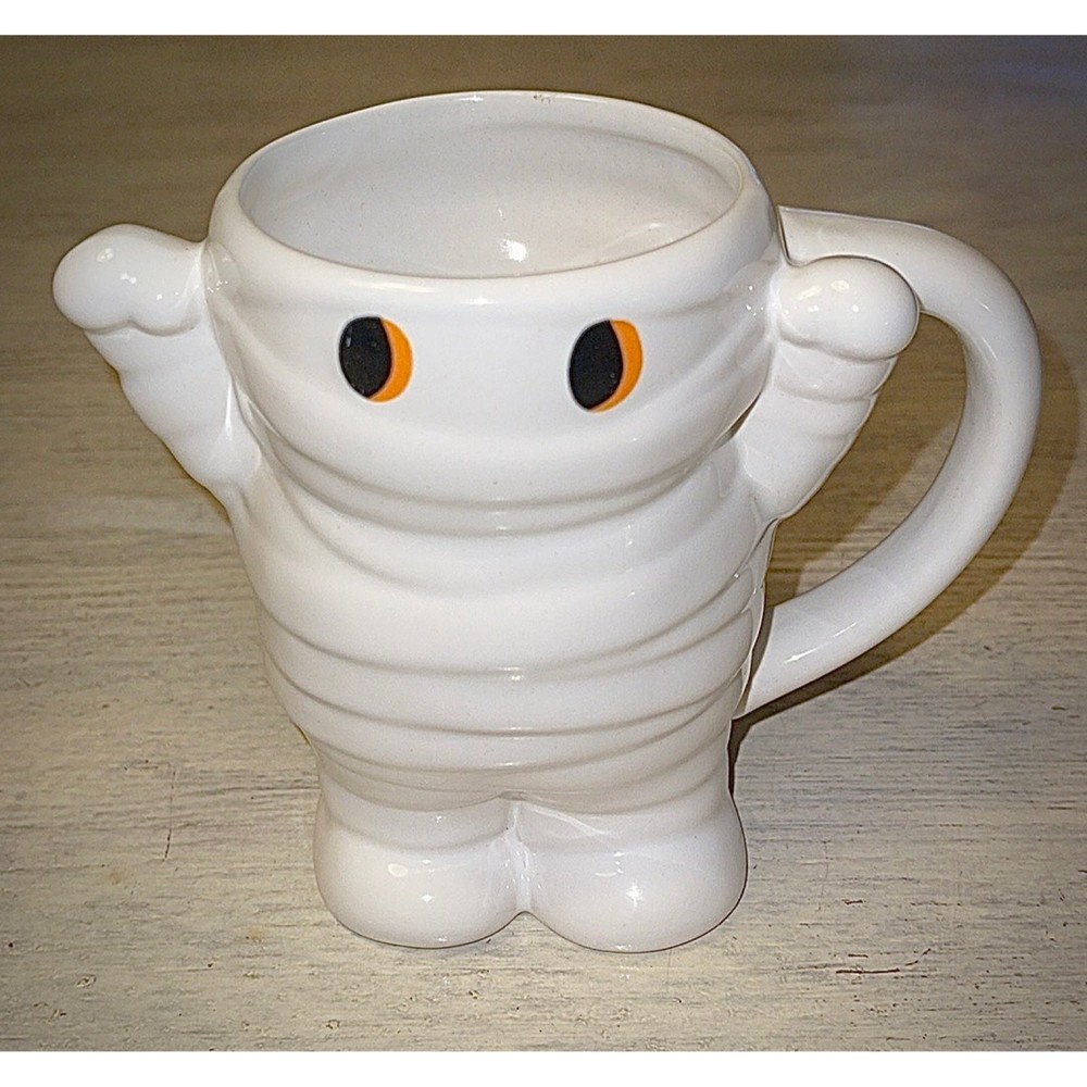 Target Spritz White Figural Mummy Ceramic Halloween Mug